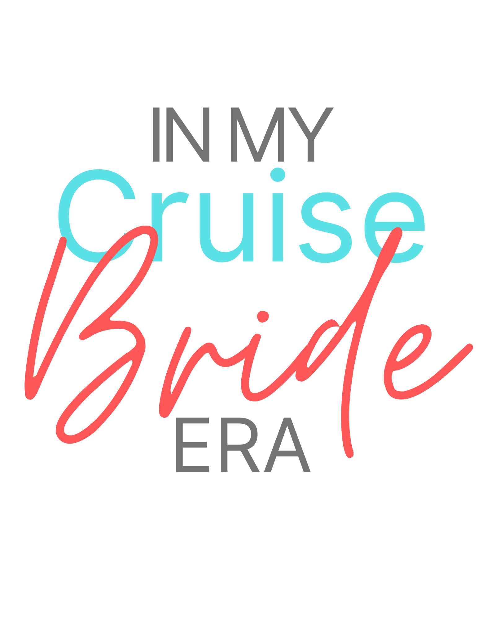 Cruise Bride Tees