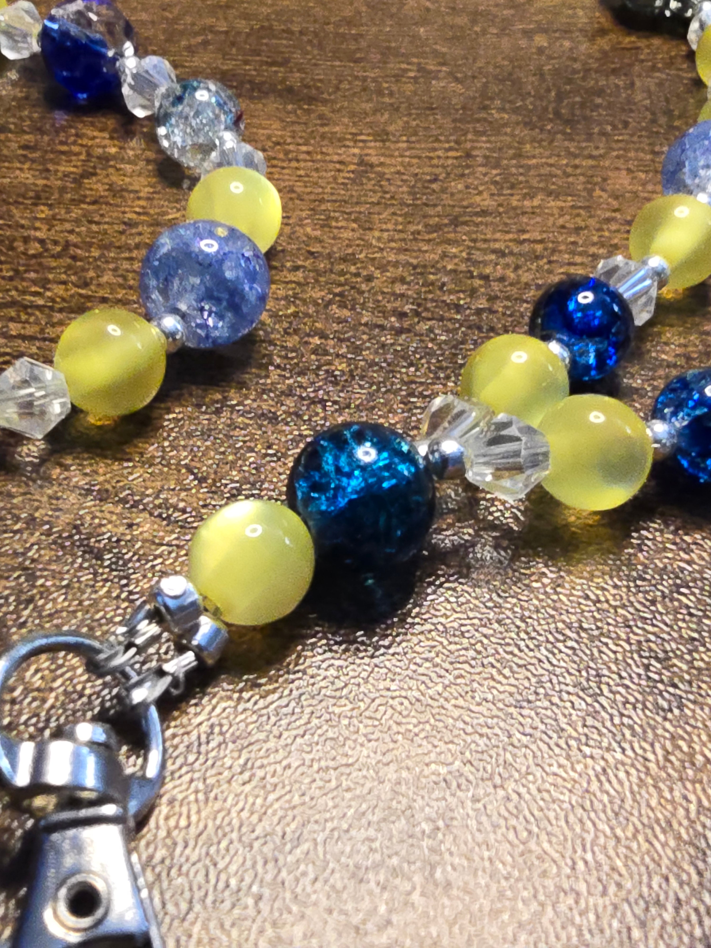 1.5 Custom Beaded Cruise Lanyards
