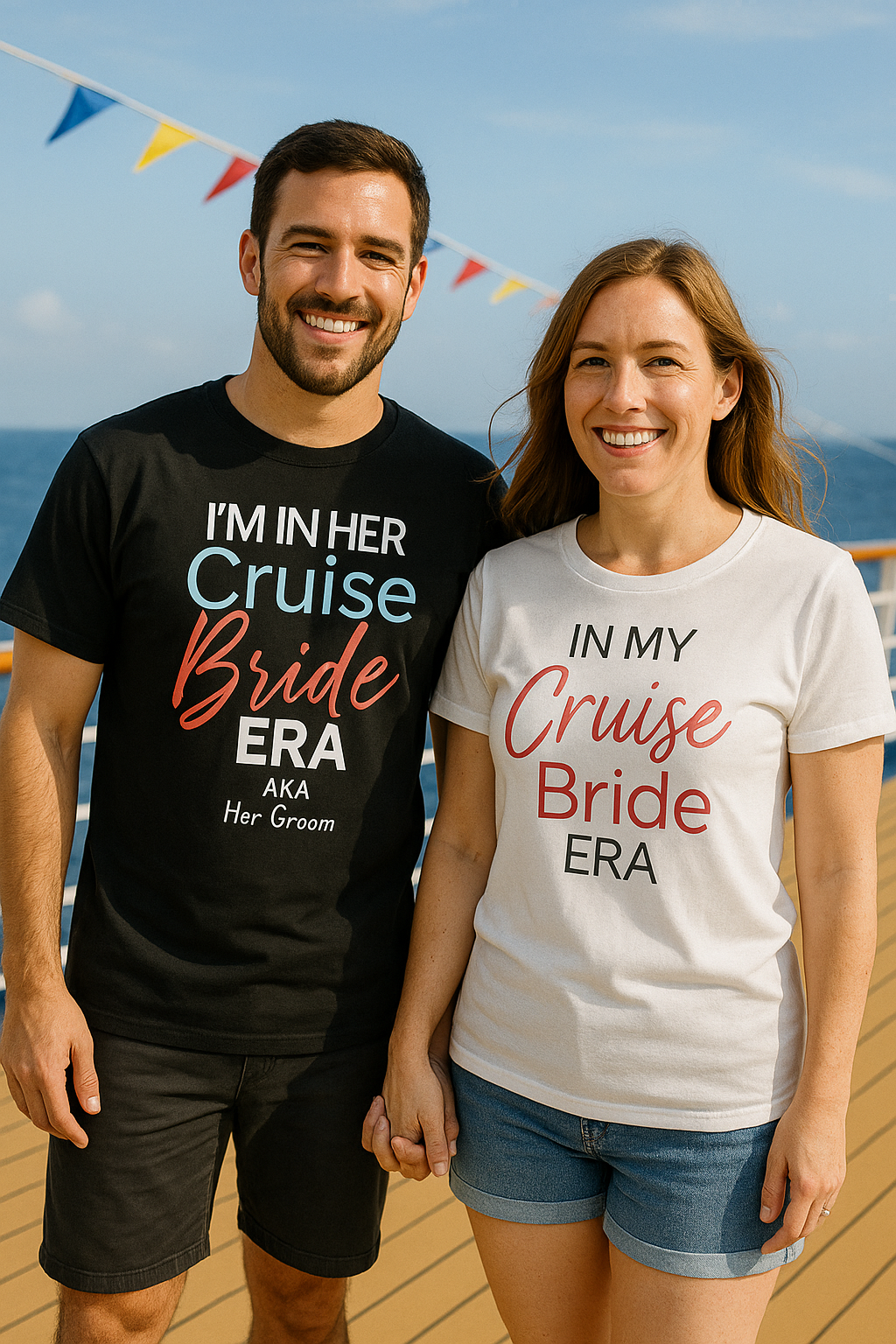 I’m in Her Cruise Bride Era – Her Groom Cruise T-Shirt