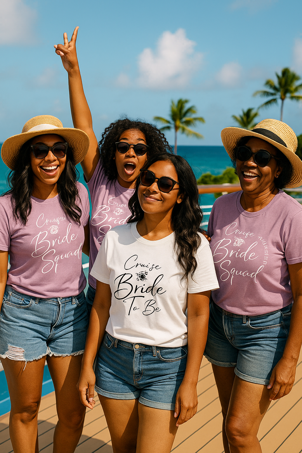 Cruise Bride Squad Shirt | Nautical Bachelorette Tee | Matching Bridal Party Shirt