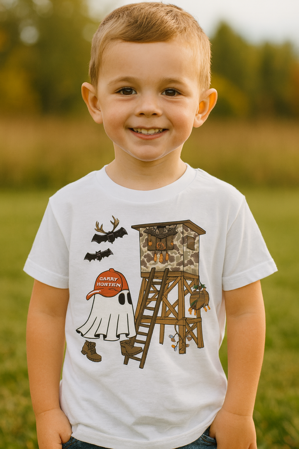 Halloween HUNTING Treats Unisex Tee