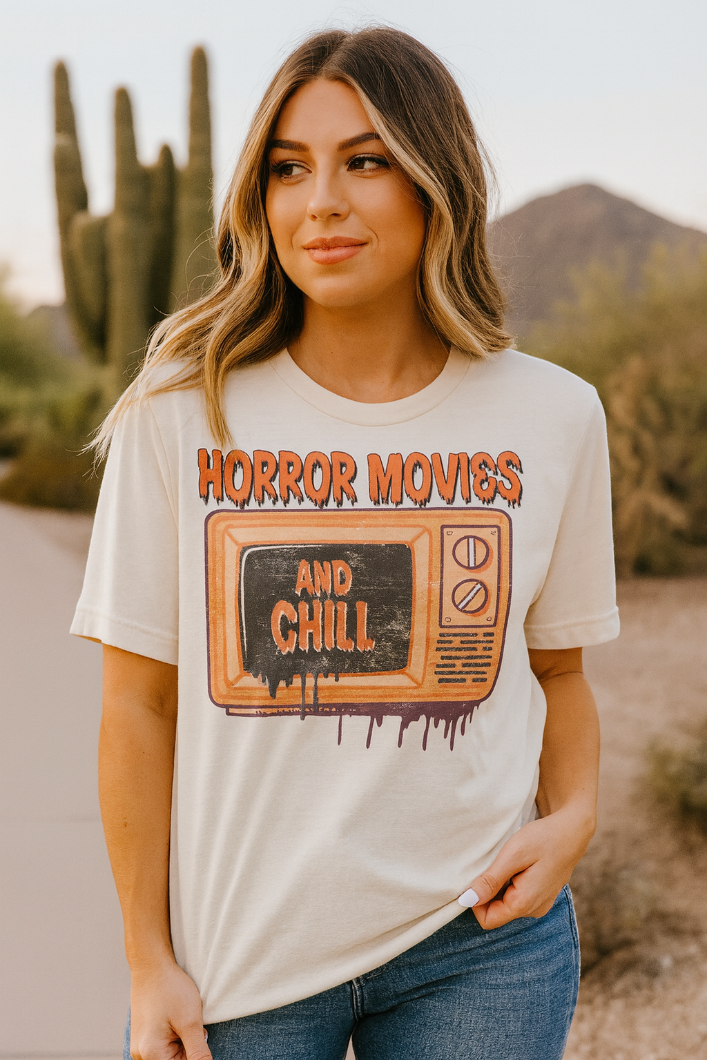 Halloween Horror Movie & Chill T-Shirt Unisex Tee