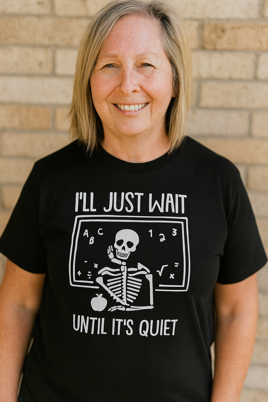 Halloween Waiting Teacher Unisex Tee