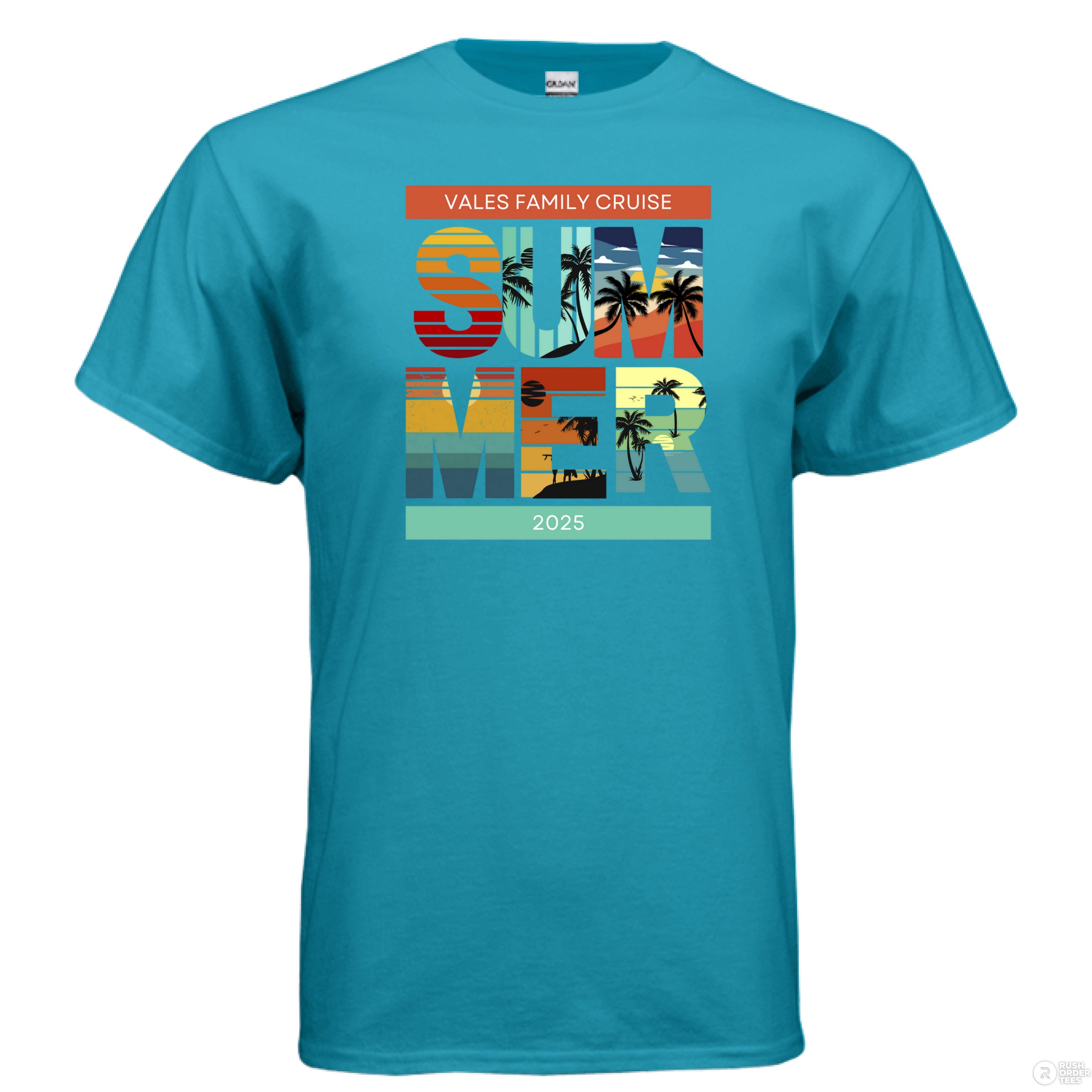 TROPICAL BLUE - FRONT